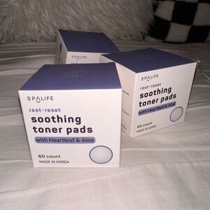 Spalife Rest-Reset Soothing Toner Pads - White and Purple